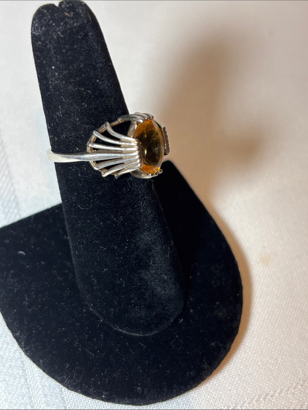 Golden Citrine Solitaire - Picture 3 of 5
